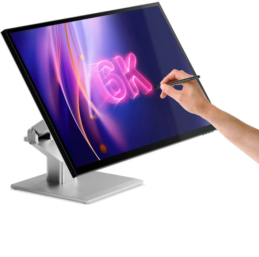 Alogic CLARITY Touch 32 UHD 6K monitorius 95 W PD su stovu