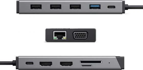 Alogic DV3 USB-C stotelė / replikatorius (DUCDDV3)