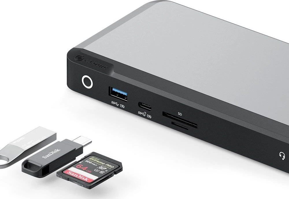 Alogic Dx3 Triple 4K Ekranas