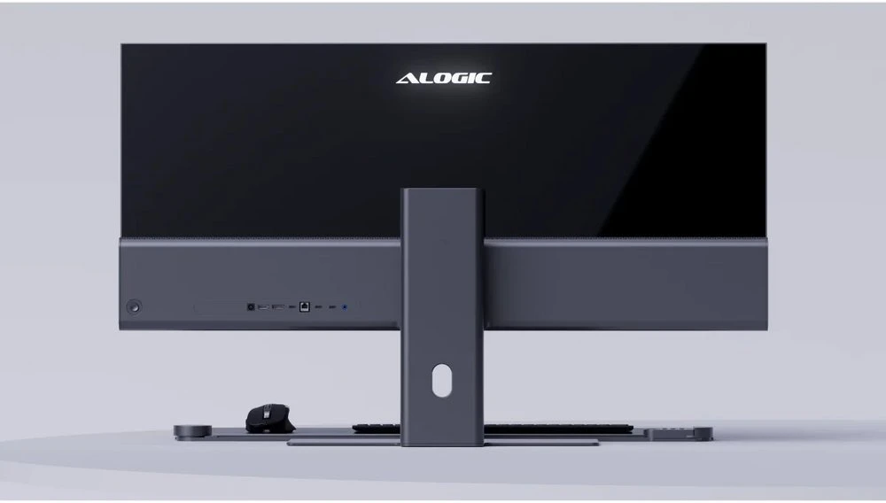 Monitorius ALOGIC EDGE 34 Ultrawide Kosminė pilka