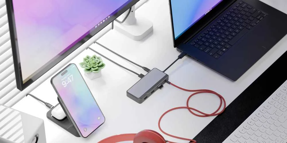 ALOGIC Fusion Pro GO 7 viename USB-C kompaktiška įkrovimo stotelė