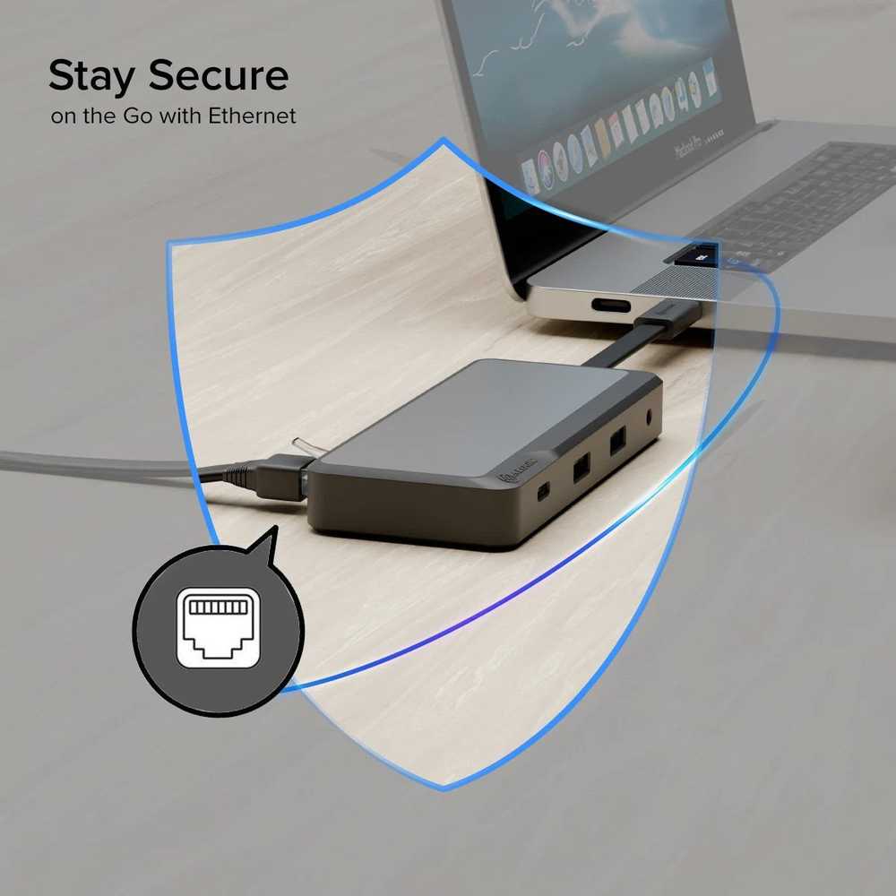 HUB USB Alogic FUSION PRO NEXUS USB-C