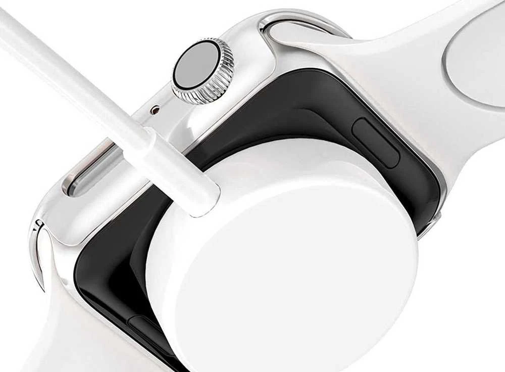 Alogy 2in1 dėklo dangtelis su stiklu Apple Watch 4/5/6 / SE 40mm