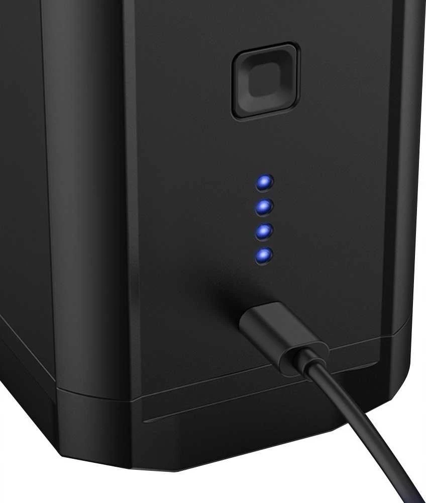 Alogy Belaidis elektrinis mini kompresorius/siurblys RC-K- juodas