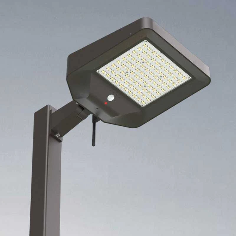 PowerNeed Nepriklausomas saulės energija varomas LED gatvės šviestuvas su programėlės valdymu, PIR jutikliu ir dideliu šviesos srautu