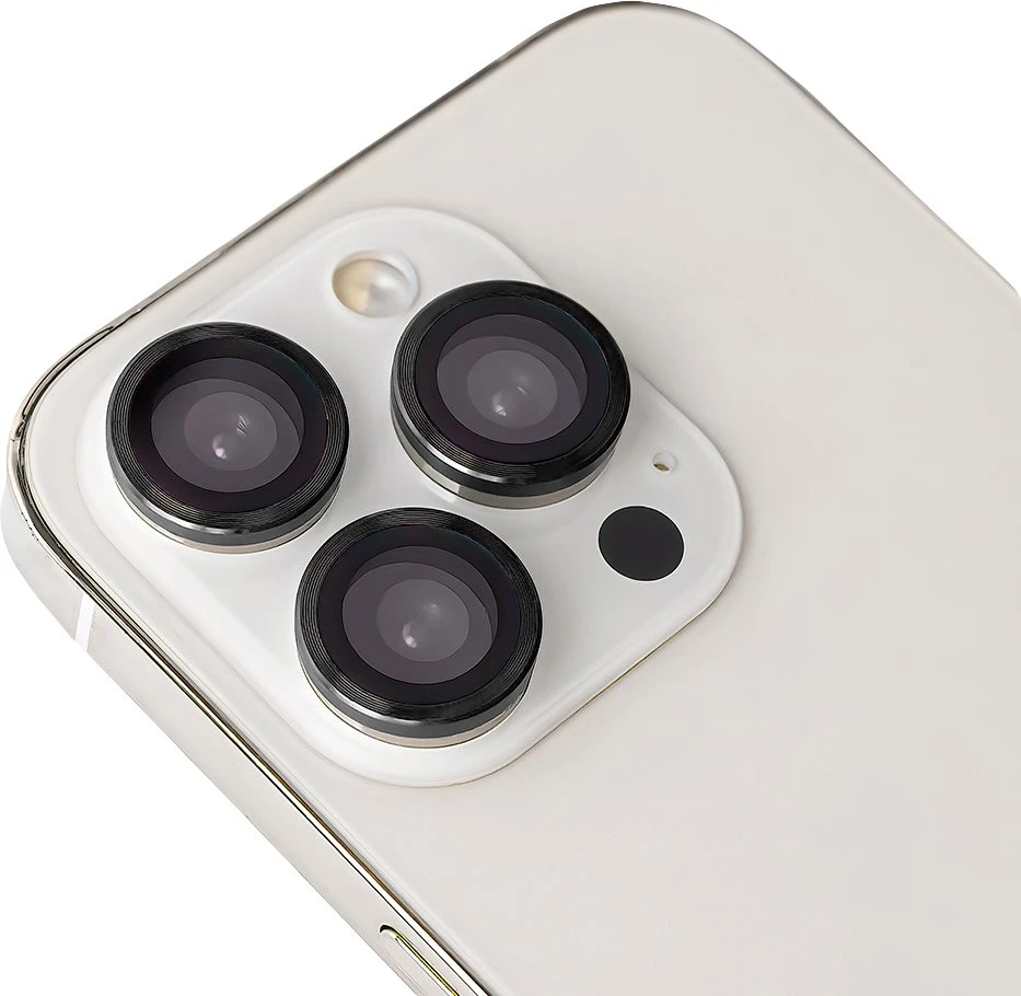 TFO Objektyvo stiklų rinkinys Samsung Galaxy S26 juodu rėmeliu