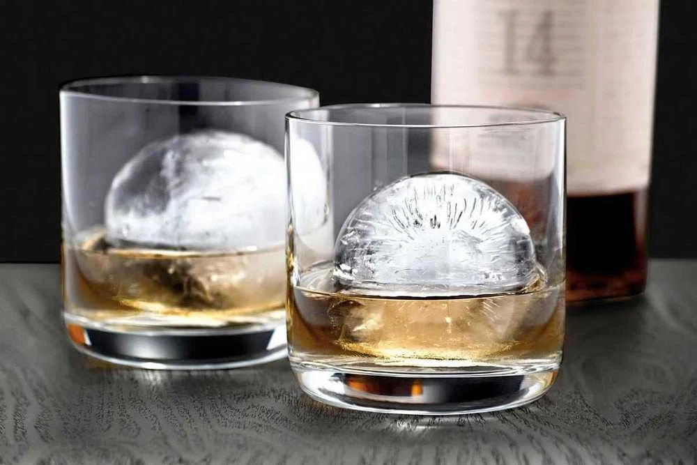 Alpenburg FORMA SILIKONOWA NA 4 KULE LODOWE DO DRINKÓW NAPOJÓW