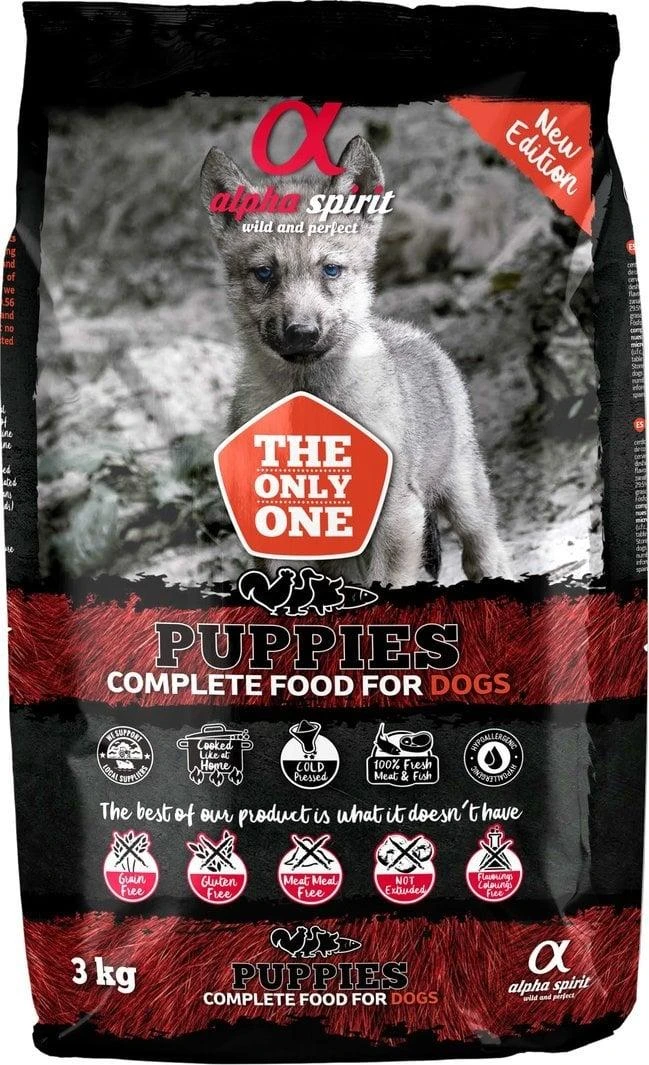 ALPHA SPIRIT PUPPIES pašaras šuniukams 3kg