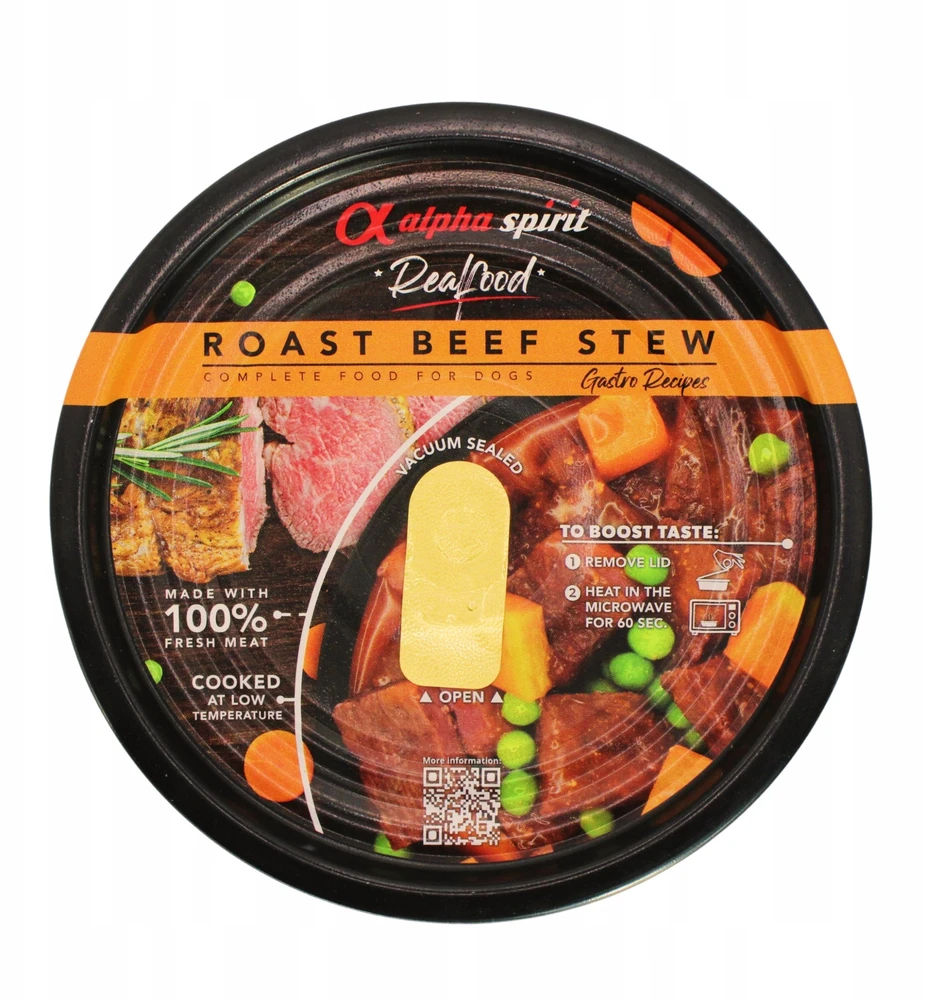ALPHA SPIRIT Realfood troškinys su jautiena 280g (9)