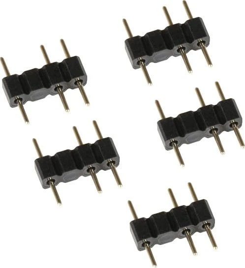 Alphacool Y-Splitter aRGB 3-Pin to 4x 3-Pin 15cm – juodos spalvos