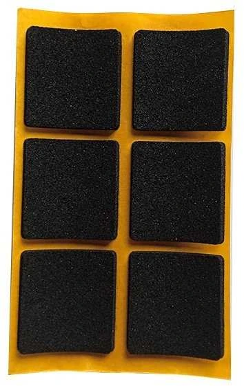 Padukai baldų gum.30x30mm.6vnt Haushalt
