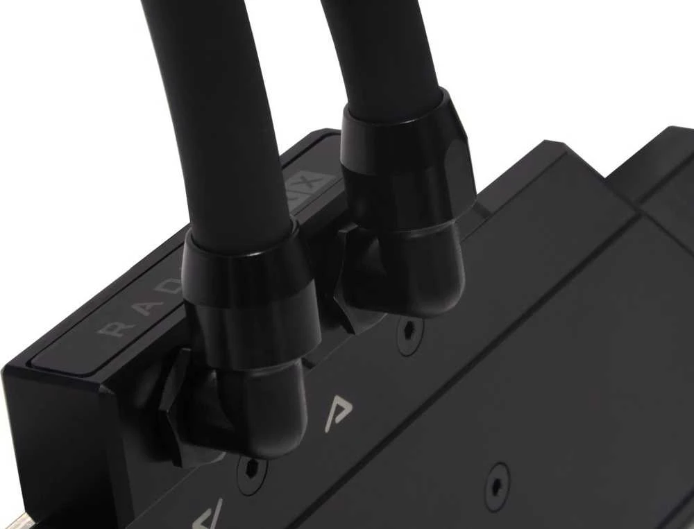 Alphacool Alphacool 17455, Juodas, Armatūra, Žalvaris, 1/4", 90°, 27 mm