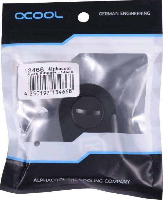 Alphacool Apex Fillport – juodas