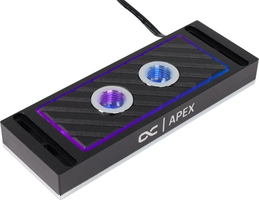 Alphacool Apex RAM X4 Vanduo Cooler - juodas