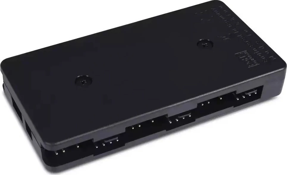 Alphacool Core 6x 4-Pin PWM/ARGB Hub/Splitter – juodos spalvos