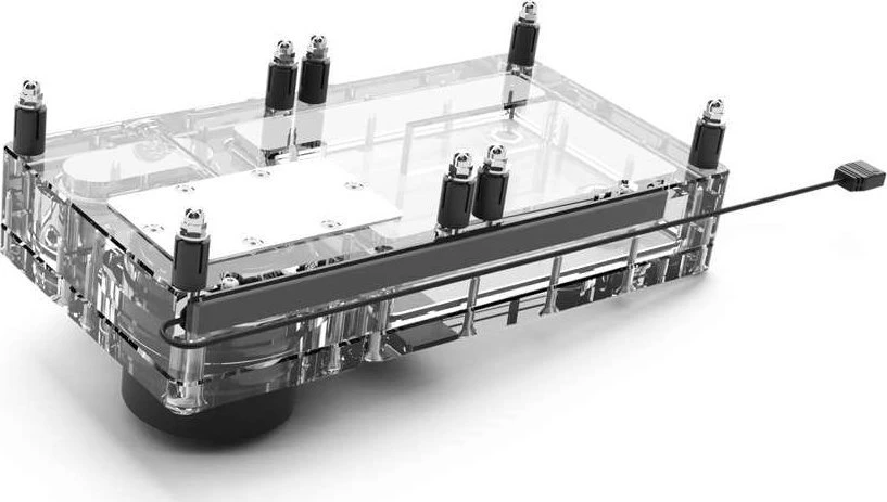 „Alphacool“ „Alphacool Core Flat Reservoir 240“ su VPP pompa – dešinysis