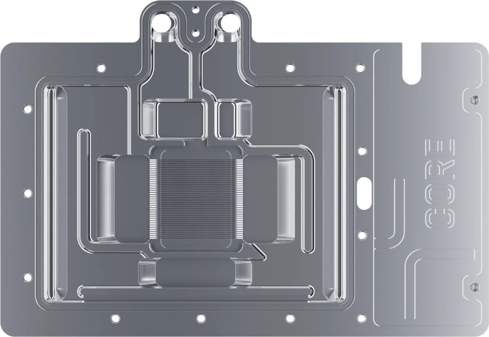 Alphacool Alphacool Core RTX 4090 FE su galine plokšte – akrilas + nikelis