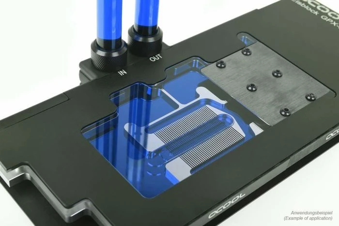 Alphacool Ice Vanduo Crystal Mėlyna, 1000ml Ready Mix – mėlynas