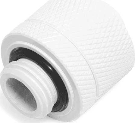 Alphacool Eiszapfen 16/10 mm Įsukama jungtis G1/4 – baltas