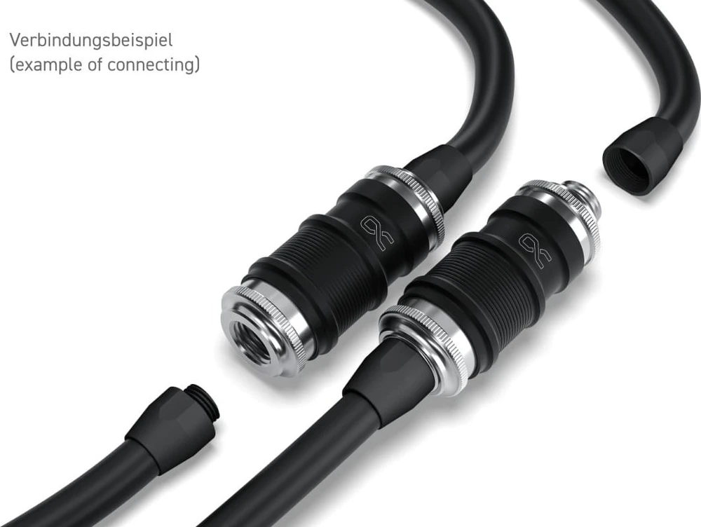 „Alphacool ES“ greito atjungimo BLH1A komplektas G1/4-G1/4