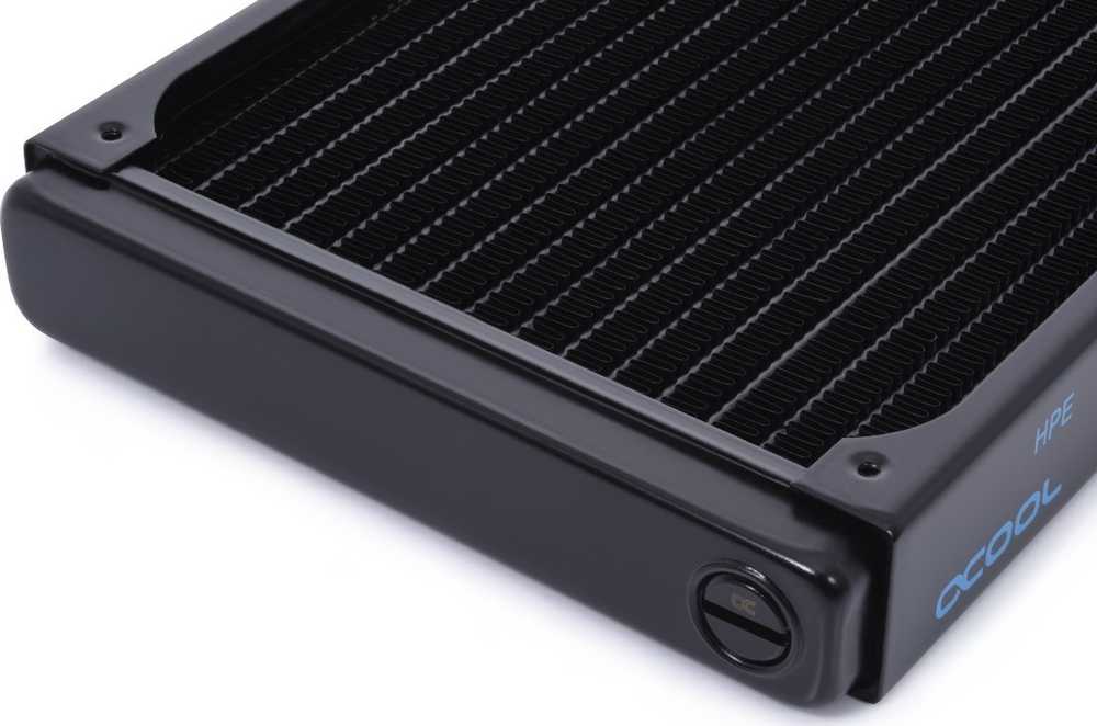 Alphacool NexXxoS HPE-30 Radiator 420mm – juodas