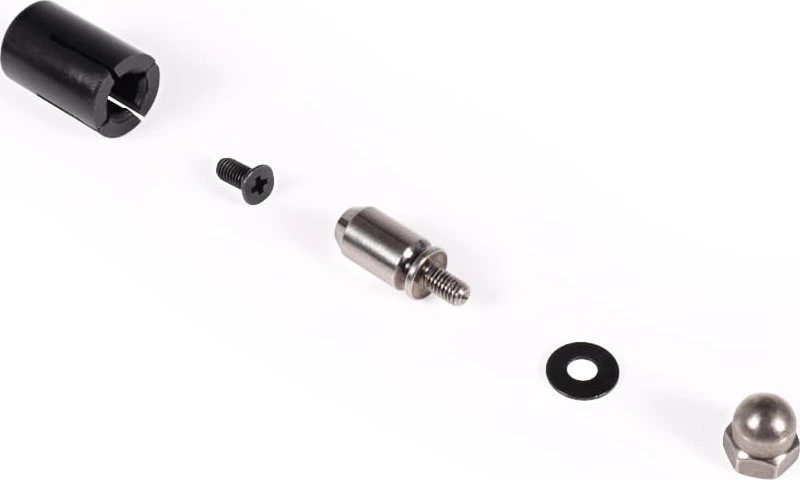„Alphacool Core“ įstumiamo tvirtinimo antgaliai, 17 mm M3/M4/UNC 6-32, 4 vnt. pakuotėje