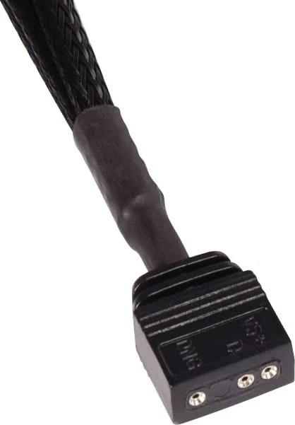 „Alphacool“ prailgintuvas aRGB 3 kontaktų į 3 kontaktus, su įvorėmis, 15 cm