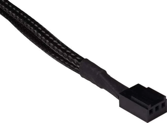 „Alphacool“ prailginimo laidas, jungiantis 3 kontaktų ventiliatorių su 3 kontaktų jungtimi, 15 cm