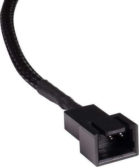 „Alphacool“ prailginimo laidas, jungiantis 3 kontaktų ventiliatorių su 3 kontaktų jungtimi, 15 cm