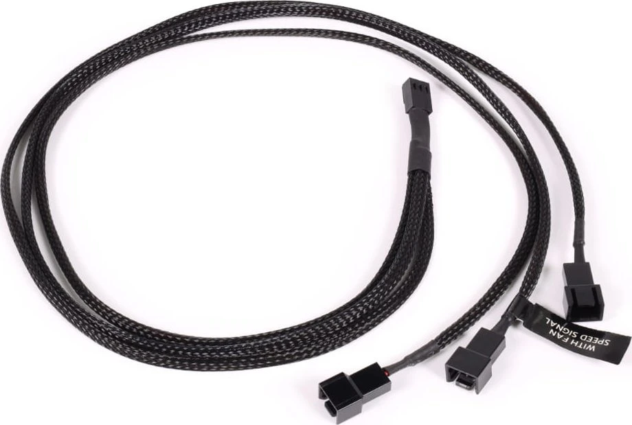 „Alphacool“ Y skirstytuvas, 3 kontaktų į 3 x 3 kontaktų, 60 cm