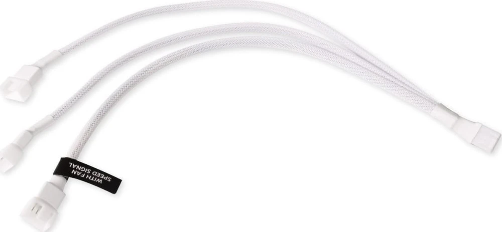 Alphacool 4-pin į 3x 4-pin PWM baltas adapteris