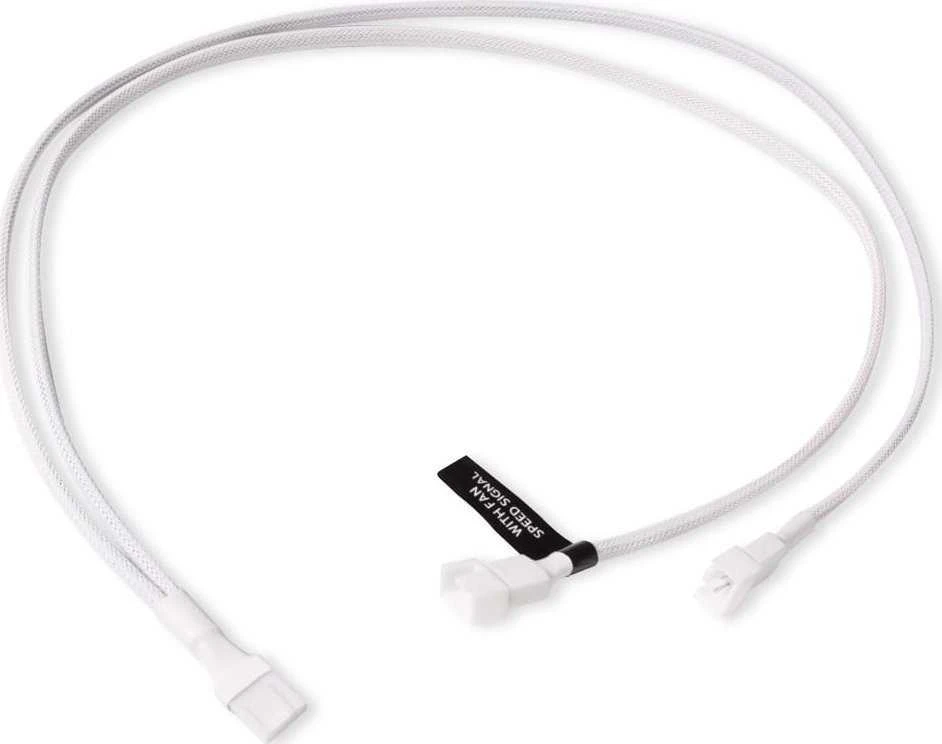 Baltas 4-pin PWM Y-skirstytuvas 60 cm