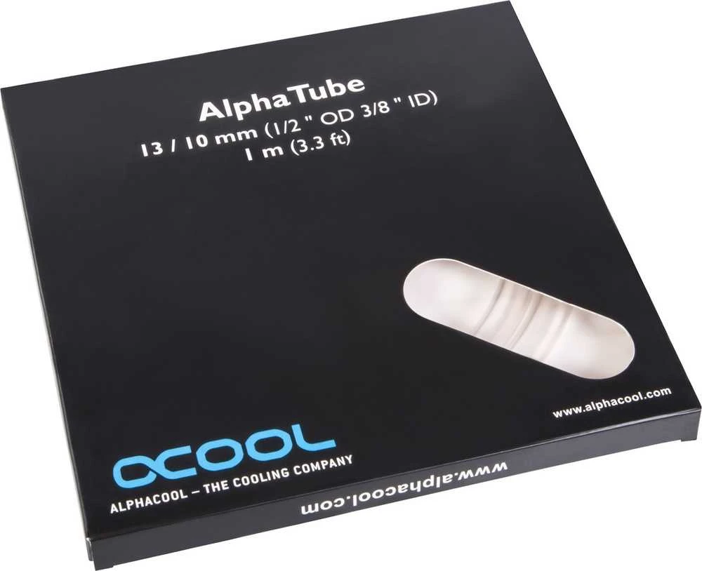 „Alphacool AlphaTube“ vamzdelis HF 13/10 mm, itin skaidrus, 1 m