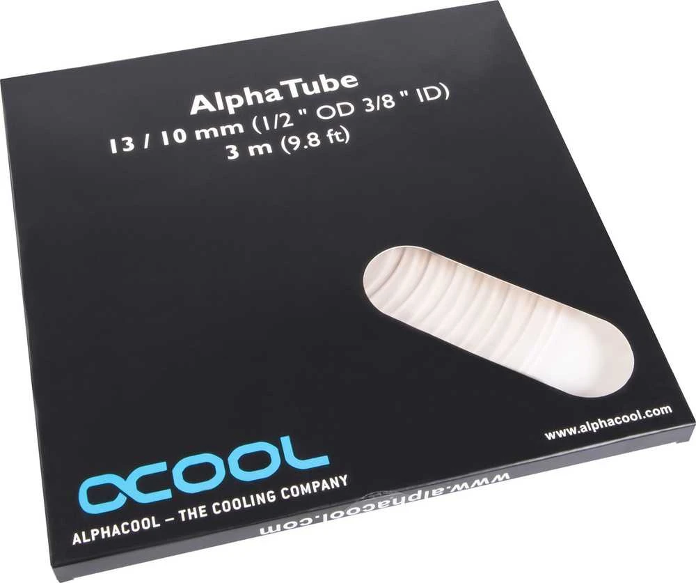 „Alphacool AlphaTube“ žarna HF 13/10 mm, itin skaidri, 3 m