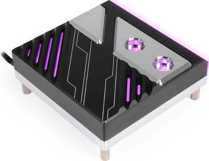 Alphacool Apex 1 CPU cooler, LGA 1700/1851 socket, ARGB – juodas