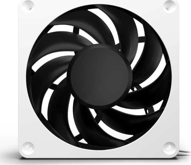 Alphacool Apex Stealth Metall Power korpuso ventiliatorius 120 mm, 3.000 U/min – baltos spalvos