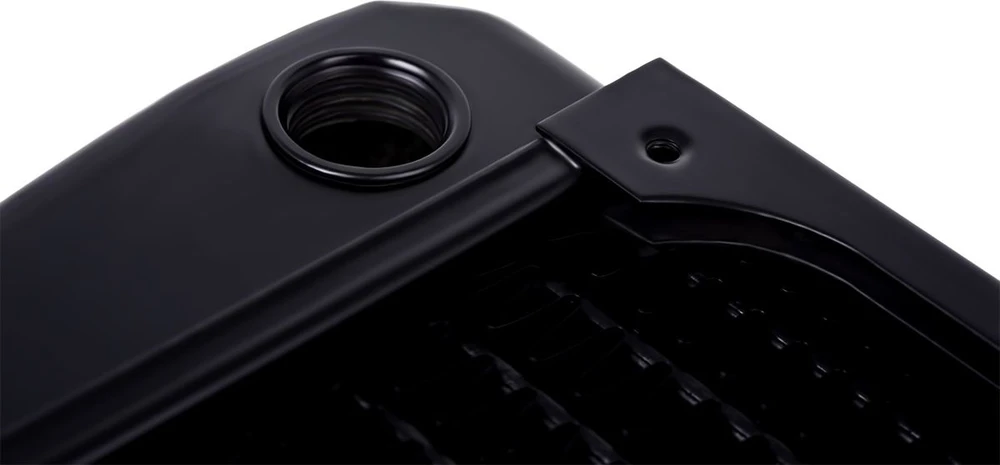 „Alphacool NexXxoS XT45“ varinis „X-Flow“ radiatorius – 420 mm, juodos spalvos
