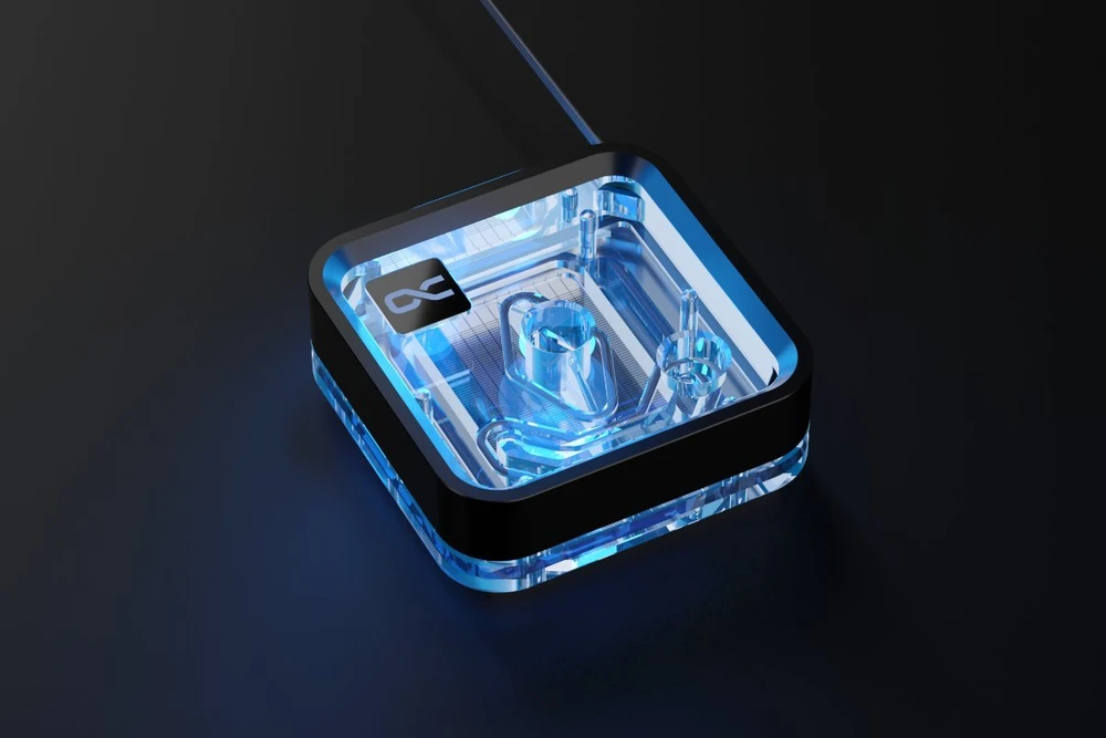 Alphacool Core 1 Aurora LT procesoriaus aušintuvas, ARGB – Acryl
