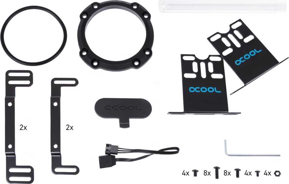 ALH Alphacool 15394 Kompiuterio aušinimo sistemos dalis arba priedas Bakelis