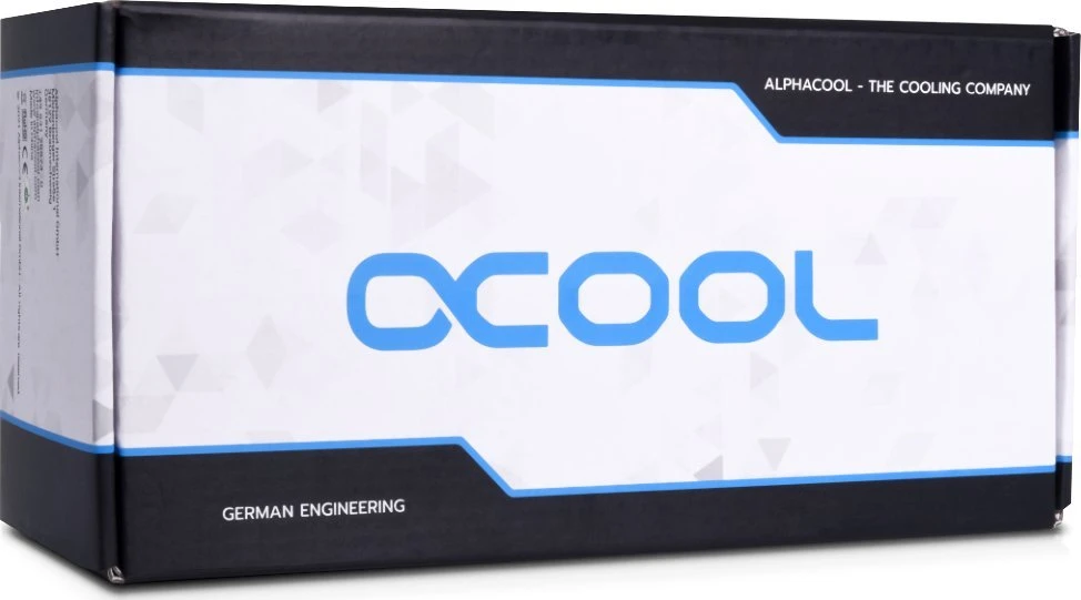 Alphacool Core 200 Aurora ARGB rezervuaras su VPP siurbliu, akrilinis – Juodas