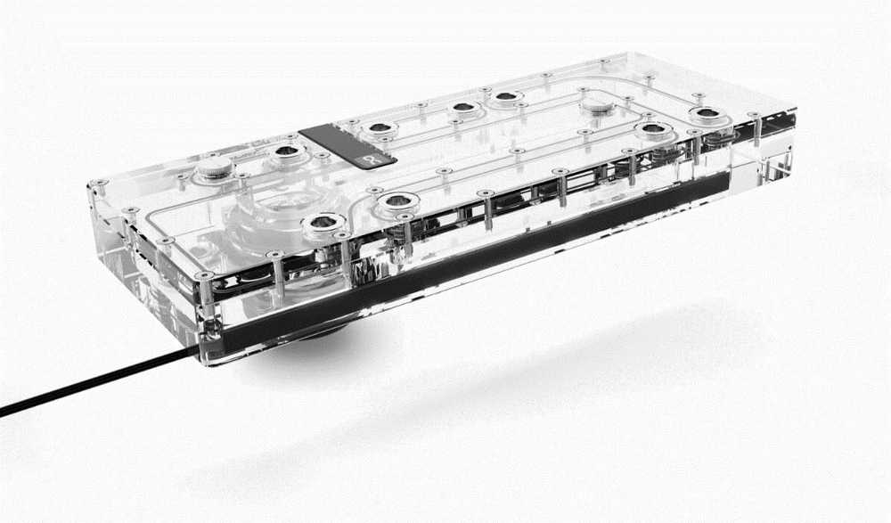 „Alphacool Core Distro Plate O11 Dynamic Evo/XL“ su „Apex VPP“ pompa