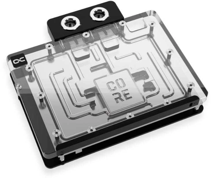Alphacool Core GPU vandens blokas, skaidrus akrilas