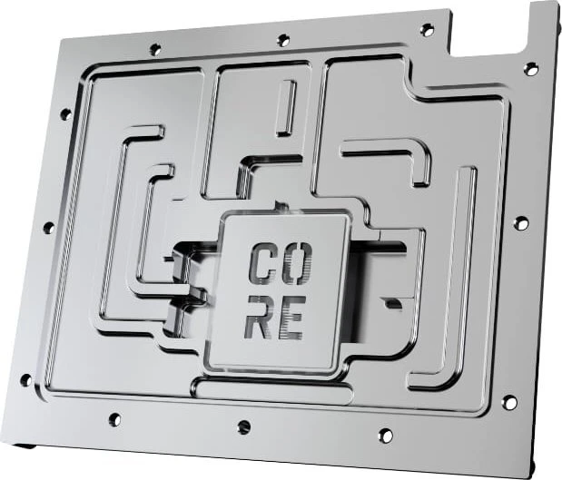 Alphacool Alphacool „Core GeForce RTX 5080 Phantom“ / „GameRock“ GPU vandens aušinimas, ARGB su galine plokšte - akrilas