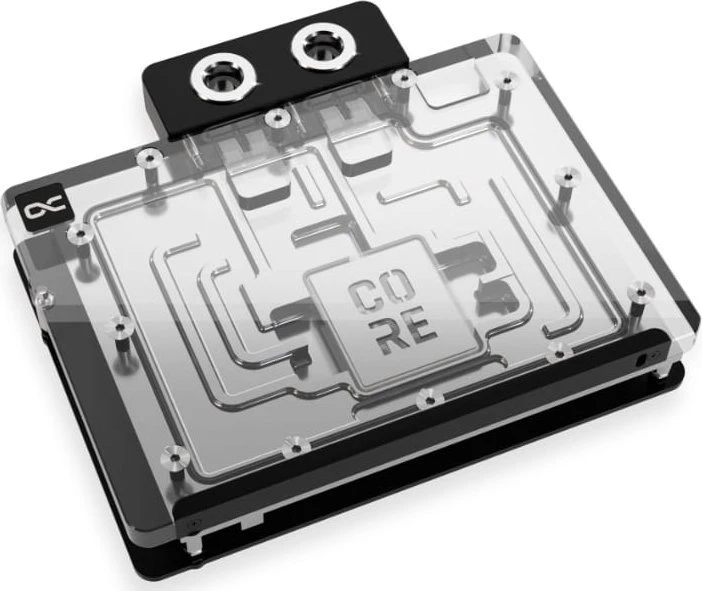 Alphacool Alphacool „Core GeForce RTX 5080 Phantom“ / „GameRock“ GPU vandens aušinimas, ARGB su galine plokšte - akrilas