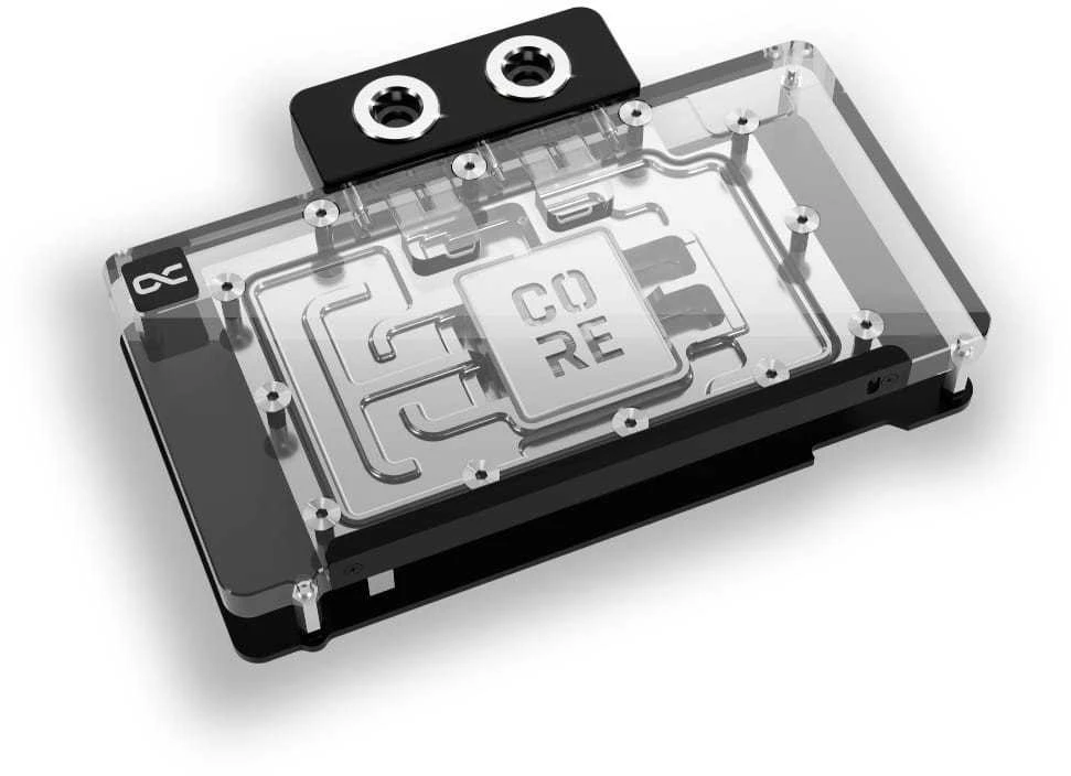 Alphacool Core GeForce RTX 5080 Phoenix Vanduo Block, Backplate - Acrylic, Juodas