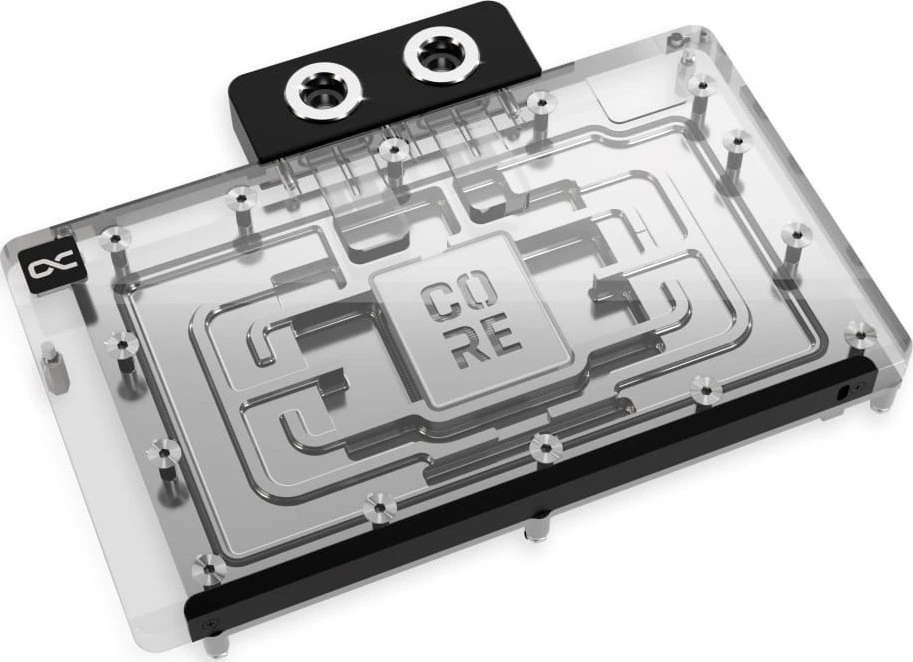 Alphacool branduolių „GeForce RTX 5080 Reference GPU Vanduo“ aušintuvas, ARGB, su galine plokšte · akrilas