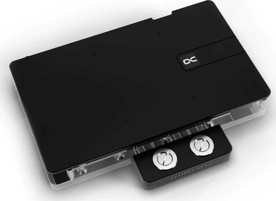 Alphacool branduolių „GeForce RTX 5080 Reference GPU Vanduo“ aušintuvas, ARGB, su galine plokšte · akrilas