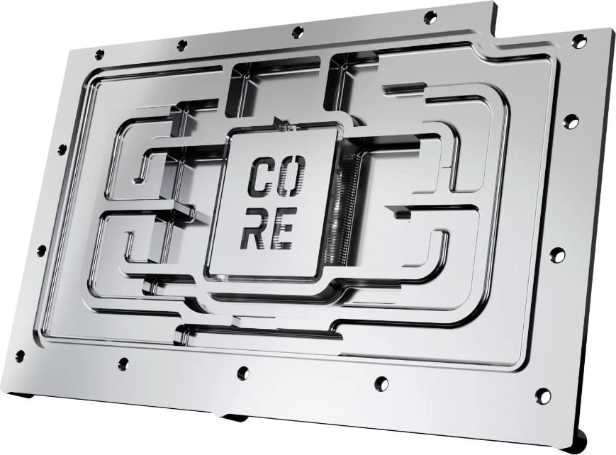 Alphacool branduolių „GeForce RTX 5080 Reference GPU Vanduo“ aušintuvas, ARGB, su galine plokšte · akrilas