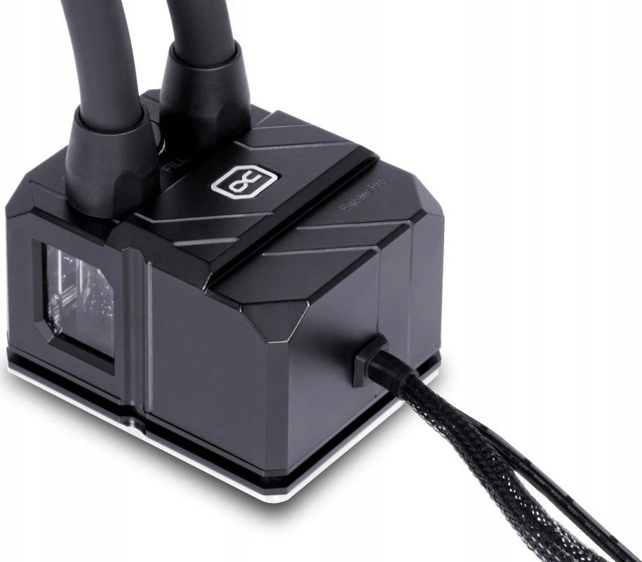 „Alphacool 13074“ kompiuterio aušinimo sistema, procesorius, viskas viename skysčio aušintuvas, 12 cm, Juodas, 1 vnt.