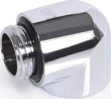 Chromuotas 90 laipsnių kampinis G1/4 adapteris